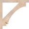 Ekena Millwork Imperial Block Smooth Bracket, Douglas Fir, 3 1/2"W x 44"D x 44"H BKT04X44X44IMP05SDF - alternate 4